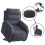 Sillón de masaje reclinable elevable terciopelo gris oscuro de , Sillones - Ref: Foro24-3205126, Precio: 377,70 €, Descuento: %