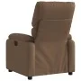 Sillón reclinable eléctrico de tela marrón de , Sillones - Ref: Foro24-3204804, Precio: 249,68 €, Descuento: %