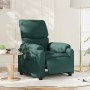 Sillón reclinable eléctrico tela verde oscuro de , Sillones - Ref: Foro24-3204806, Precio: 236,19 €, Descuento: %
