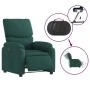 Dark green electric reclining armchair in fabric. by , Armchairs - Ref: Foro24-3204806, Price: 240,85 €, Discount: %