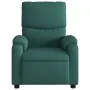 Dark green electric reclining armchair in fabric. by , Armchairs - Ref: Foro24-3204806, Price: 240,85 €, Discount: %