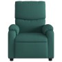 Sillón reclinable eléctrico tela verde oscuro de , Sillones - Ref: Foro24-3204806, Precio: 236,19 €, Descuento: %