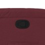 Sillón reclinable elevable tela rojo tinto de , Sillones - Ref: Foro24-3204827, Precio: 261,07 €, Descuento: %