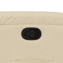 Sillón reclinable elevable de tela color crema de , Sillones - Ref: Foro24-3204833, Precio: 263,04 €, Descuento: %