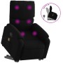 Sillón reclinable de masaje elevable tela negro de , Sillones - Ref: Foro24-3204838, Precio: 266,87 €, Descuento: %