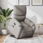 Sillón reclinable de masaje elevable tela gris taupé de , Sillones - Ref: Foro24-3204844, Precio: 333,94 €, Descuento: %