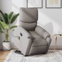 Sillón reclinable de masaje elevable tela gris taupé de , Sillones - Ref: Foro24-3204844, Precio: 315,56 €, Descuento: %