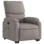 Sillón reclinable de masaje elevable tela gris taupé de , Sillones - Ref: Foro24-3204844, Precio: 333,94 €, Descuento: %