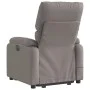 Sillón reclinable de masaje elevable tela gris taupé de , Sillones - Ref: Foro24-3204844, Precio: 333,94 €, Descuento: %