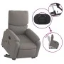 Sillón reclinable de masaje elevable tela gris taupé de , Sillones - Ref: Foro24-3204844, Precio: 333,94 €, Descuento: %