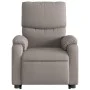 Sillón reclinable de masaje elevable tela gris taupé de , Sillones - Ref: Foro24-3204844, Precio: 333,94 €, Descuento: %