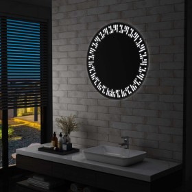 Espejo de baño con LED 80 cm de vidaXL, Espejos - Ref: Foro24-144722, Precio: 97,84 €, Descuento: %
