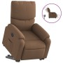 Sillón eléctrico reclinable elevable de tela marrón de , Sillones - Ref: Foro24-3204852, Precio: 313,68 €, Descuento: %