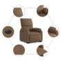 Sillón eléctrico reclinable elevable de tela marrón de , Sillones - Ref: Foro24-3204852, Precio: 313,68 €, Descuento: %