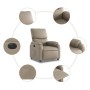 Sillón reclinable eléctrico de cuero sintético color capuchino de , Sillones - Ref: Foro24-3204878, Precio: 288,63 €, Descuen...