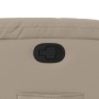 Sillón reclinable elevable cuero artificial color capuchino de , Sillones - Ref: Foro24-3204892, Precio: 309,01 €, Descuento: %