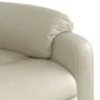 Sillón de masaje elevable eléctrico cuero sintético crema de , Sillones - Ref: Foro24-3204908, Precio: 365,90 €, Descuento: %