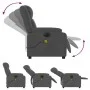 Sillón reclinable de masaje eléctrico tela gris oscuro de , Sillones - Ref: Foro24-3205191, Precio: 281,78 €, Descuento: %