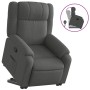 Sillón reclinable elevable de tela gris oscuro de , Sillones - Ref: Foro24-3205203, Precio: 272,54 €, Descuento: %