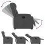 Hebbarer Liegesessel aus dunkelgrauem Stoff von , Sessel - Ref: Foro24-3205203, Preis: 285,84 €, Rabatt: %