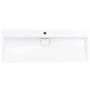 Spüle 120x46x11 cm Mineralharz/weißer Marmor von vidaXL, Sinkt - Ref: Foro24-144067, Preis: 273,38 €, Rabatt: %