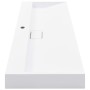 Lavabo 120x46x11 cm resina mineral/mármol blanco de vidaXL, Lavabos - Ref: Foro24-144067, Precio: 255,76 €, Descuento: %