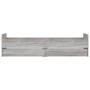 Estructura de cama con cajones gris Sonoma 100x200 cm de , Camas y somieres - Ref: Foro24-3207369, Precio: 172,57 €, Descuent...