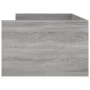 Estructura de cama con cajones gris Sonoma 90x200 cm de , Camas y somieres - Ref: Foro24-3207348, Precio: 173,89 €, Descuento: %
