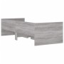 Estructura de cama con cajones gris Sonoma 90x200 cm de , Camas y somieres - Ref: Foro24-3207348, Precio: 178,81 €, Descuento: %