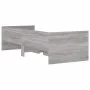 Estructura de cama con cajones gris Sonoma 90x200 cm de , Camas y somieres - Ref: Foro24-3207348, Precio: 173,89 €, Descuento: %