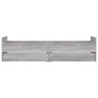 Estructura de cama con cajones gris Sonoma 90x200 cm de , Camas y somieres - Ref: Foro24-3207376, Precio: 174,02 €, Descuento: %