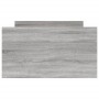 Estructura de cama con cajones gris Sonoma 90x200 cm de , Camas y somieres - Ref: Foro24-3207376, Precio: 174,02 €, Descuento: %