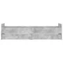 Estructura de cama con cajones gris hormigón 90x190 cm de , Camas y somieres - Ref: Foro24-3207381, Precio: 172,97 €, Descuen...