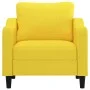 Light yellow fabric armchair, 60 cm by , Sofas - Ref: Foro24-359348, Price: 150,71 €, Discount: %