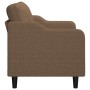 Sofá de 2 plazas de tela marrón 140 cm de , Sofás - Ref: Foro24-359362, Precio: 230,64 €, Descuento: %