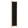 Biombo divisor 3 paneles de tela negro 120x170x4 cm de vidaXL, Divisores de ambientes - Ref: Foro24-248183, Precio: 49,71 €, ...