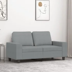 Sofá de 2 plazas de tela gris claro 120 cm de , Sofás - Ref: Foro24-359383, Precio: 257,23 €, Descuento: %