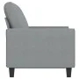 Sofá de 2 plazas de tela gris claro 120 cm de , Sofás - Ref: Foro24-359383, Precio: 257,23 €, Descuento: %