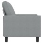 Sofá de 2 plazas de tela gris claro 120 cm de , Sofás - Ref: Foro24-359383, Precio: 261,47 €, Descuento: %