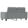 Sofá de 2 plazas de tela gris claro 120 cm de , Sofás - Ref: Foro24-359383, Precio: 261,47 €, Descuento: %