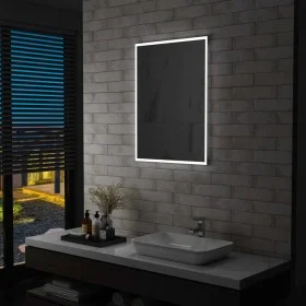 Bathroom wall mirror with LED 60x80 cm by vidaXL, Mirrors - Ref: Foro24-144718, Price: 112,43 €, Discount: %