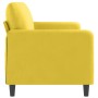 Sofá de 3 plazas terciopelo amarillo 180 cm de , Sofás - Ref: Foro24-359458, Precio: 290,35 €, Descuento: %
