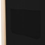 Biombo divisor 3 paneles de tela negro 120x170x4 cm de vidaXL, Divisores de ambientes - Ref: Foro24-248183, Precio: 51,35 €, ...