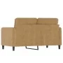 Sofá de 2 plazas terciopelo marrón 120 cm de , Sofás - Ref: Foro24-359439, Precio: 209,37 €, Descuento: %