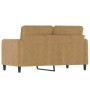 Sofá de 2 plazas terciopelo marrón 120 cm de , Sofás - Ref: Foro24-359439, Precio: 212,80 €, Descuento: %