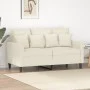 Sofá de 2 plazas terciopelo color crema 120 cm de , Sofás - Ref: Foro24-359301, Precio: 240,20 €, Descuento: %