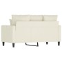 Sofá de 2 plazas terciopelo color crema 120 cm de , Sofás - Ref: Foro24-359301, Precio: 217,21 €, Descuento: %