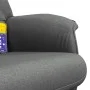 Sillón reclinable de masaje con reposapiés tela gris oscuro de , Sillones - Ref: Foro24-356679, Precio: 134,38 €, Descuento: %