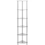 Estantería 6 niveles vidrio templado transparente 30x30x160 cm de vidaXL, Librerías y estanterías - Ref: Foro24-249517, Preci...