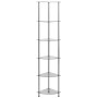 Estantería 6 niveles vidrio templado transparente 30x30x160 cm de vidaXL, Librerías y estanterías - Ref: Foro24-249517, Preci...